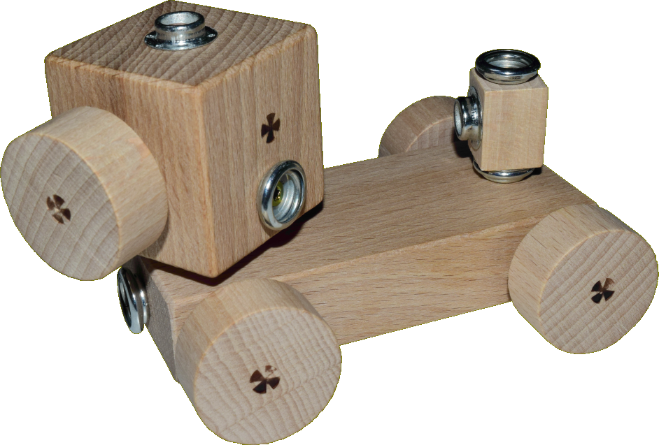 Wooden toy Duck