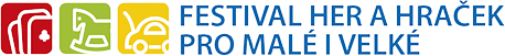 Logo akce Festival her pro malé a velké